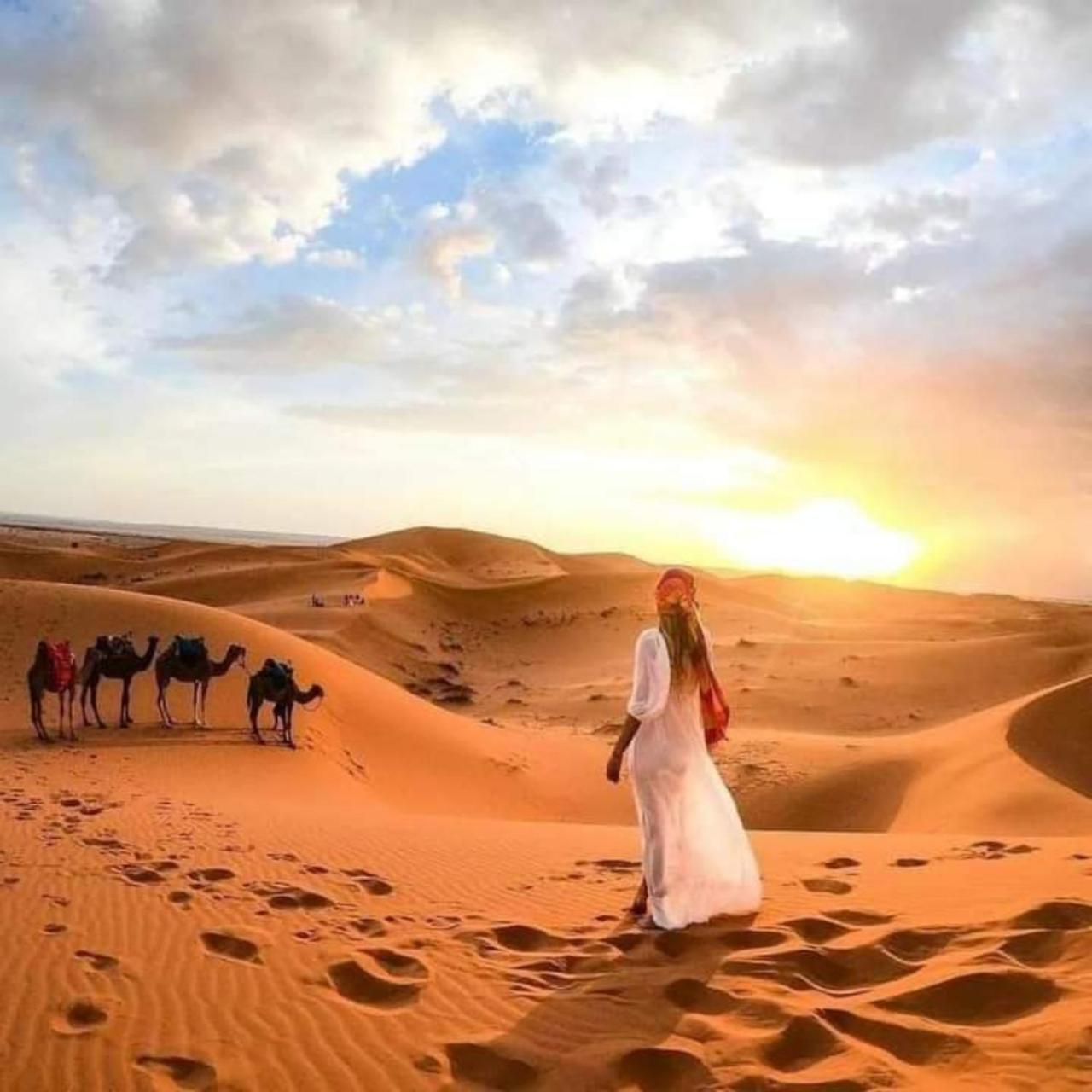 Desert Paradise Luxury Camp Merzouga Buitenkant foto